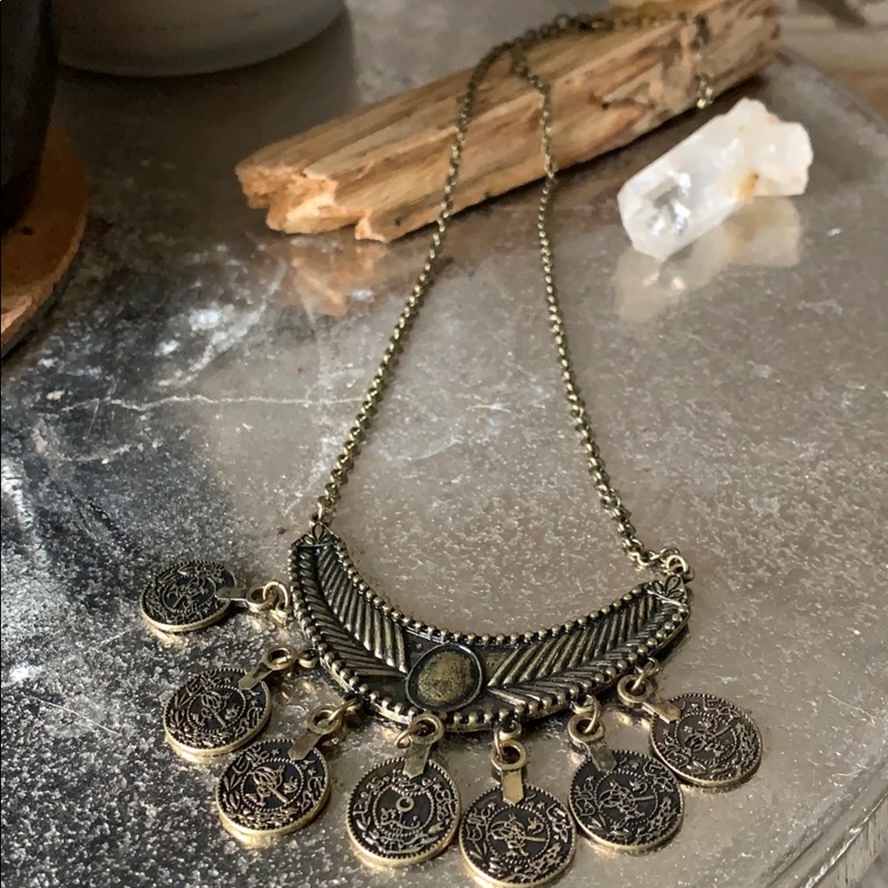 Boho Coin Necklace